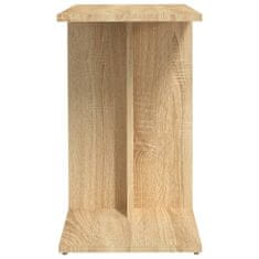 Vidaxl Stranska mizica sonoma hrast 50x30x50 cm iverna plošča