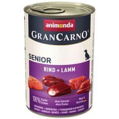 Animonda Konzerva Gran Carno Senior hovězí + jehně 400 g