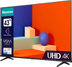 Hisense 43A6K 4K UHD DLED televizor, Smart TV