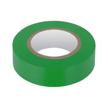 Kemot Izolirni trak PVC 0,2mm x 19mm x 10m, zelen