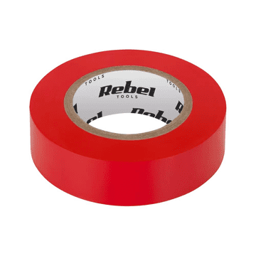 Kemot Izolirni trak PVC 0,13mm x 19mm x 10m, RDEČ