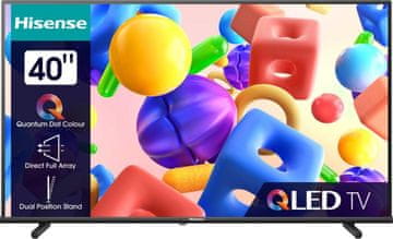 Hisense 40A5KQ FHD QLED televizor, Smart TV