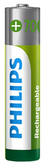 Philips polnilne baterije, AAA, 700 mAh, 4/1, blister