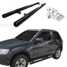 SCOUTT Stranski okvirji iz nerjavečega jekla za Suzuki Grand Vitara 2005-2015