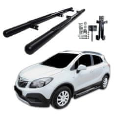 SCOUTT Stranski okvirji iz nerjavečega jekla za Opel Mokka 2012-nad
