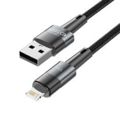 Tech-protect Ultraboost kabel USB / Lightning 12W 2.4A 2m, siva