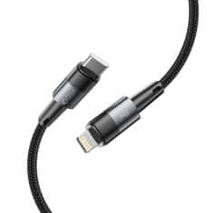 Tech-protect Ultraboost kabel USB-C / Lightning 20W 3A 1m, siva