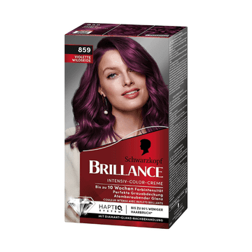 Schwarzkopf Brillance barva za lase, 859 svileno vijolična