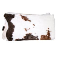 Northix Preproga - umetno goveje usnje - 135 x 140 cm 