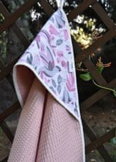 Inny Kopalna brisača s kapuco Kolibri pastelno roza - RKK-WL-1-HUM-PPINK