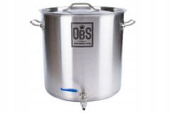 shumee 25l lonec za žganje s pipo, jeklo, OBS