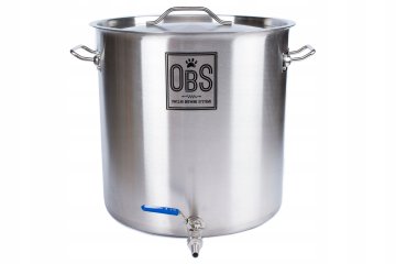 shumee 50l žganec s pipo, jeklo, OBS