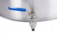 shumee 25l lonec za žganje s pipo, jeklo, OBS