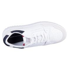 Tommy Hilfiger Čevlji bela 44 EU Basket Core