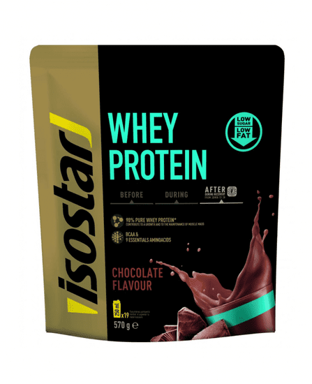 Isostar Whey Protein BCAA (Doy Pack) čokolada 570g
