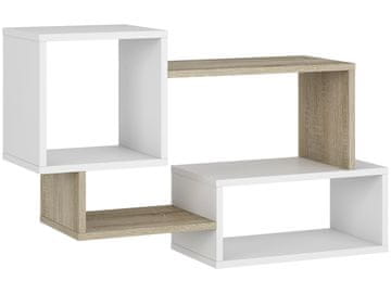 nabbi Regal Tripaso 5 - hrast sonoma / bela