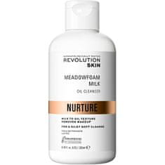 Revolution Skincare Odstranjevalec ličil Nurture Meadowfoam Milk (Oil Clean ser) 200 ml