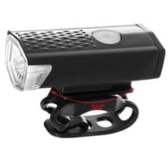 Dexxer Set USB aku. vodoodporna kolesarska svetilka + zadnja luč 5000K