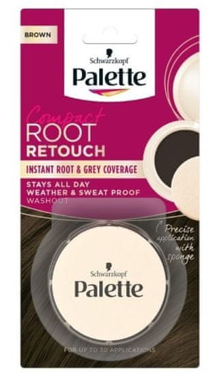 Schwarzkopf Palette Root Retoucher puder, za prekrivanje narastka, 4-0 Brown