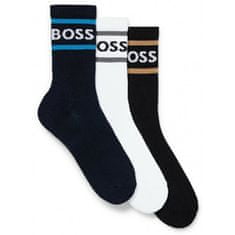 Hugo Boss 3 PAK - moške nogavice BOSS 50469371-967 (Velikost 39-42)