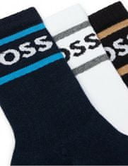 Hugo Boss 3 PAK - moške nogavice BOSS 50469371-967 (Velikost 39-42)