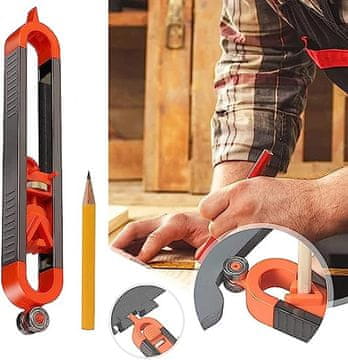 aptel Predloga za preslikavo oblik 23cm – konturni merilnik