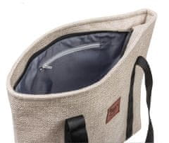 Inny Torba shopperka ecru platno - T-SH-1-P-EL