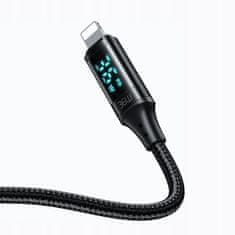 Mcdodo MCDODO USB LIGHTNING 36W 1M ZASLONSKI KABEL ZA IPHONE X 11 12 13 14