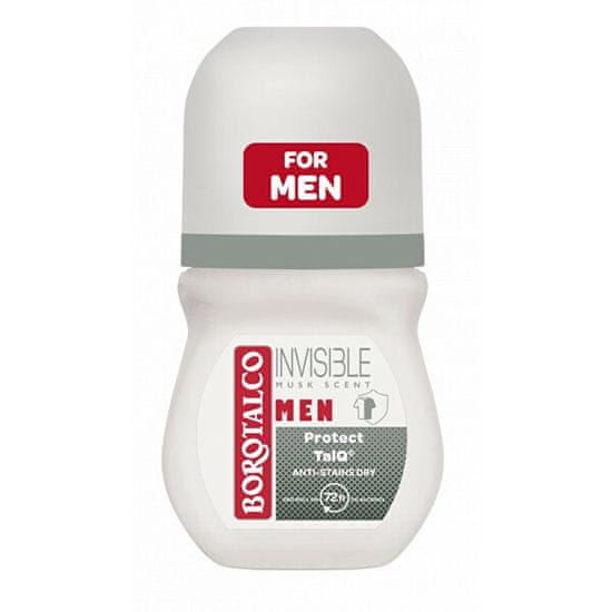 Borotalco Kroglični deodorant Men Invisible Dry (Deo Roll-On) 50 ml