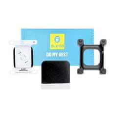 BLUEO Mr. Monkey Glass 5D kaljeno steklo - za Apple Watch SE / SE 2 44MM črno (Strong HD)