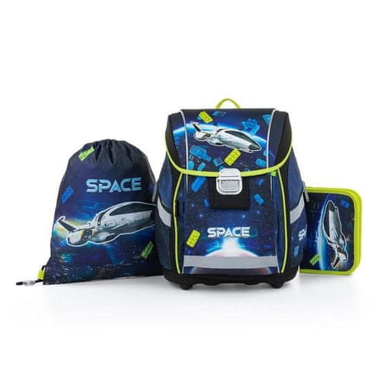 Oxybag 3-delni šolski komplet premium light - Space