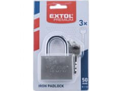 Extol Premium Ključavnica kovinski, 50mm