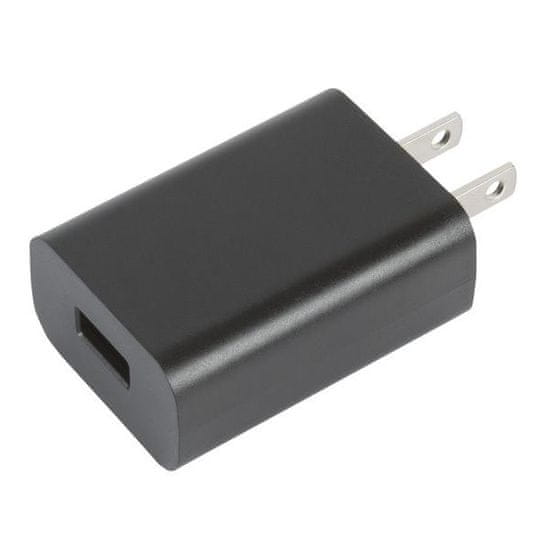 Google Googlov univerzalni polnilec USB/ 100V-240V/ 1500mA/ 7,5W/ ameriška vtičnica/ v razsutem stanju/ črn