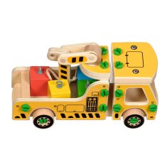 Lucy &amp; Leo 325 Gradbeni set z žerjavom za avtomobile