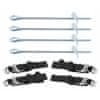 Northix Sidro za trampolin - 4 kom - set 