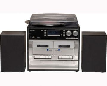 Denver Gramofon Denver MRD-166, FM radio, CD predvajalnik, MP3 predvajalnik, kasetofon