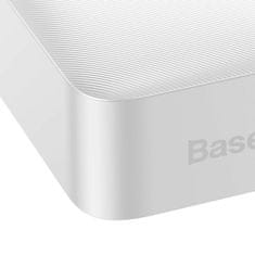 BASEUS Powerbank Bipow 20000mAh, 2xUSB, USB-C, 20W (bela)