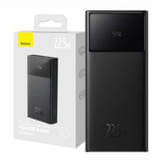 BASEUS Powerbank Star-Lord 20000 mAh, 2xUSB, USB-C, 22,5 W (črna)
