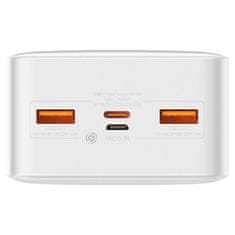 BASEUS powerbank Bipow 30000mAh, 2xUSB, USB-C, 20W (bela)