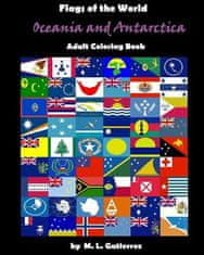 Flags of the World Series (Oceania and Antartica), adult coloring book