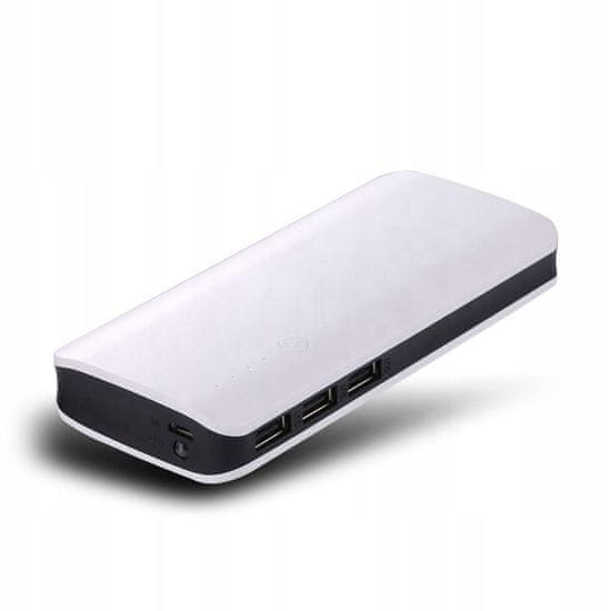 Volino Prenosna polnilna postaja - PowerBank 3x USB 20 000 mAh - Black