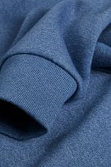 Jack&Jones Plus Moški pulover JJELOGO Regular Fit 12243540 Ensign Blue (Velikost 4XL)