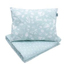 Inny Komplet bombažne odeje 75x100 in vzglavnika 30x40 mint nature - KPD-Z2-MN-B