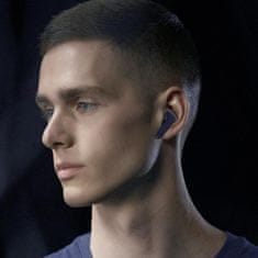 AceFast Brezžične slušalke TWS Bluetooth brez priključka modre barve