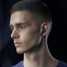 AceFast Brezžične slušalke TWS Bluetooth modre