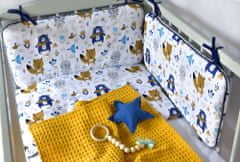 Inny Zaščitna plošča za otroško posteljico 60x30 modra - OKP-1-BB-B