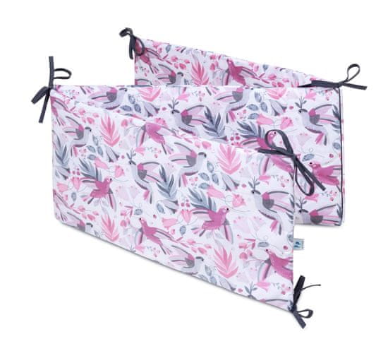 Inny HUMmingbird siv odbijač za otroško posteljico - OK-1-HUM-GREY-B