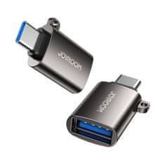 Joyroom Adapter USB 3.2 Gen 1 moški - USB-C ženski črn