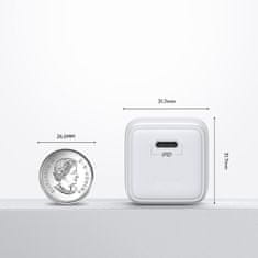 Joyroom Majhen hitri polnilnik USB-C PD 5-12V 25W - bel