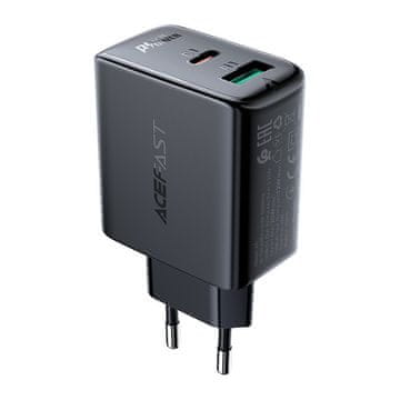 AceFast USB-C USB 32W PPS PD QC 3.0 AFC FCP črni